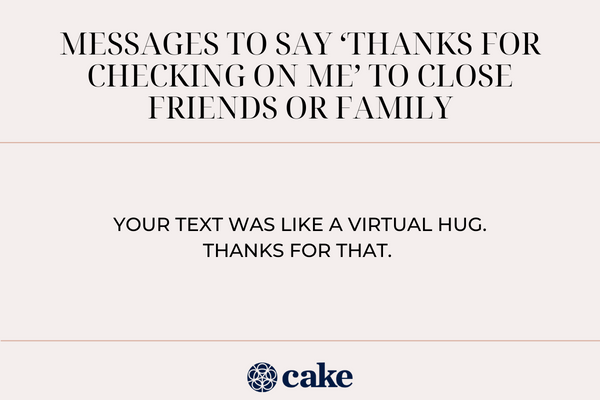 Messages to say "thank you" to close friends